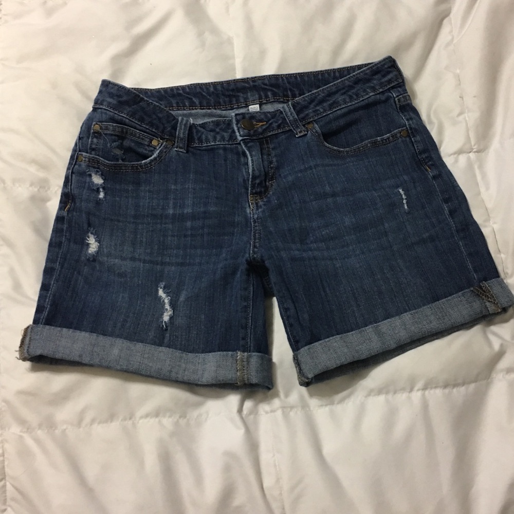 Jennifer Lopez Denim Shorts